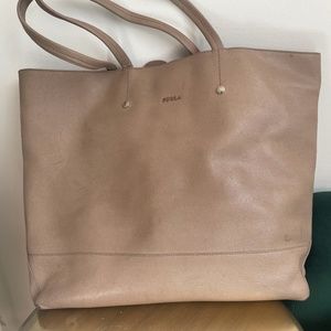 Furla Tote Bag Blush Pink